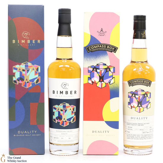 Bimber & Compass Box Duality Blend (2 x 70cl)