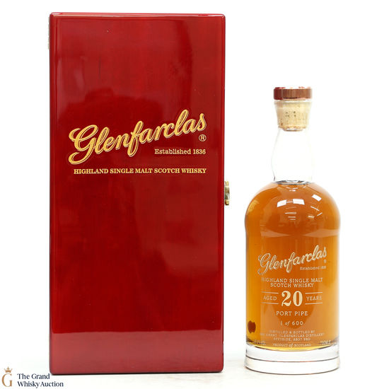 Glenfarclas - 20 Year Old - Port Pipe Decanter