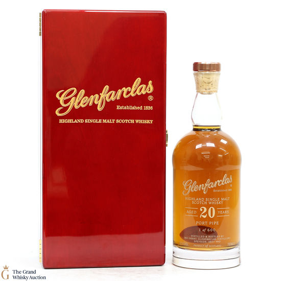 Glenfarclas - 20 Year Old - Port Pipe Decanter
