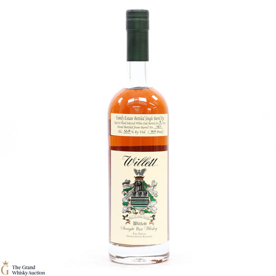Willett Family Estate - 8 Year Old - Small Batch Straight Rye 