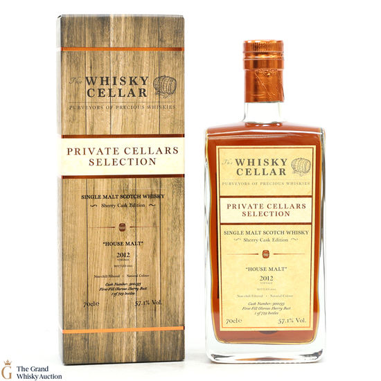 The Whisky Cellar - House Malt 2012 - Sherry Cask #900193