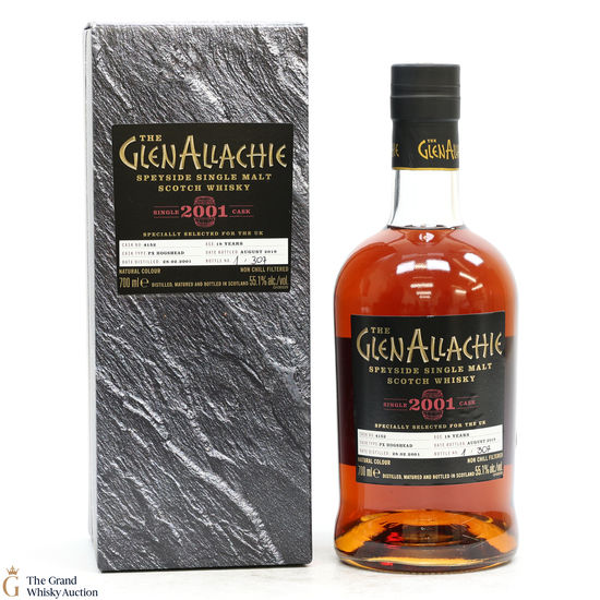 Glenallachie - 18 Year Old Cask #4152 2001 UK Exclusive