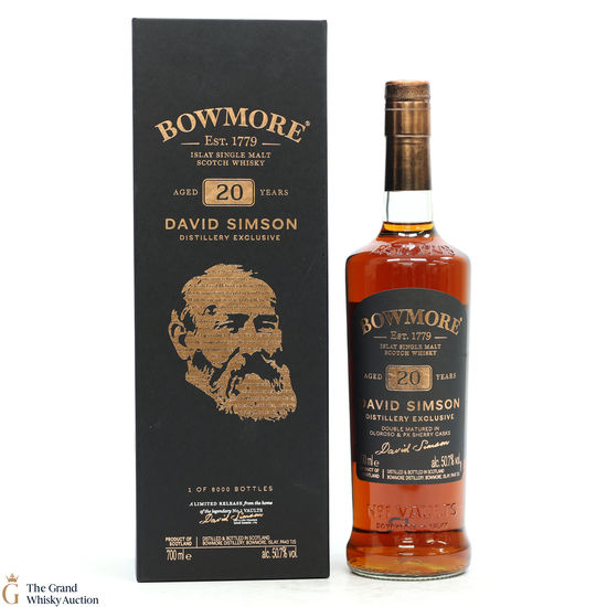 Bowmore - 20 Year Old David Simson Distillery Exclusive 2020