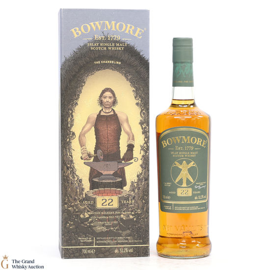 Bowmore - 22 Year Old - Frank Quitely - The Changeling