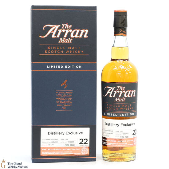 Arran - 22 Year Old 1997 - Single Cask #908 - Distillery Exclusive 