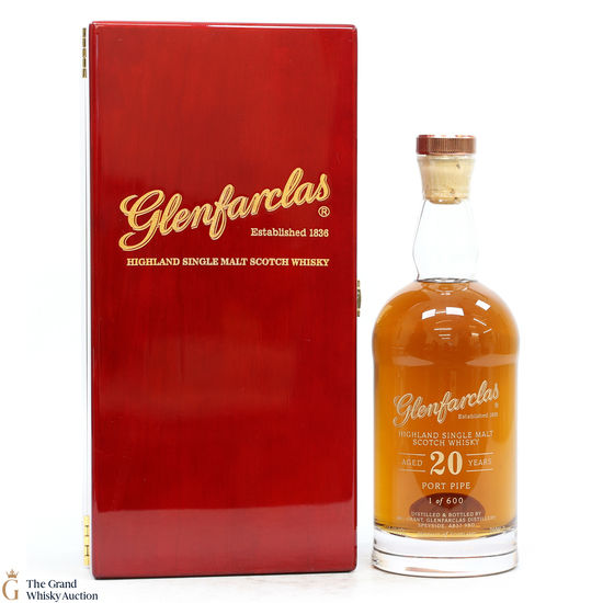 Glenfarclas - 20 Year Old - Port Pipe Decanter