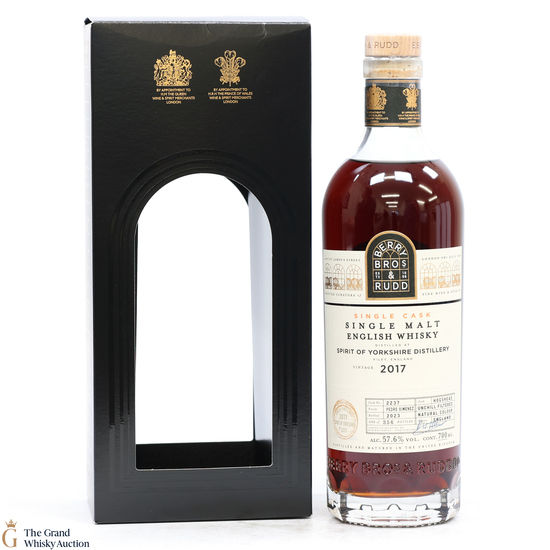 Spirit of Yorkshire - 2017 Vintage - Single Cask #2237 Berry Bros & Rudd