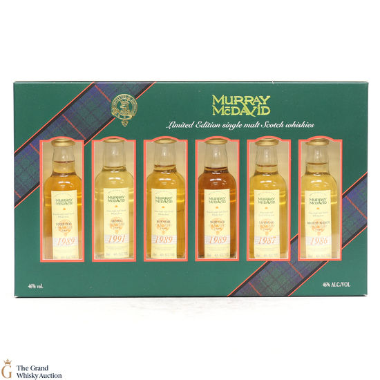 Murray McDavid - Limited Edition Single Malt Scotch Whiskies (6 x  5cl)