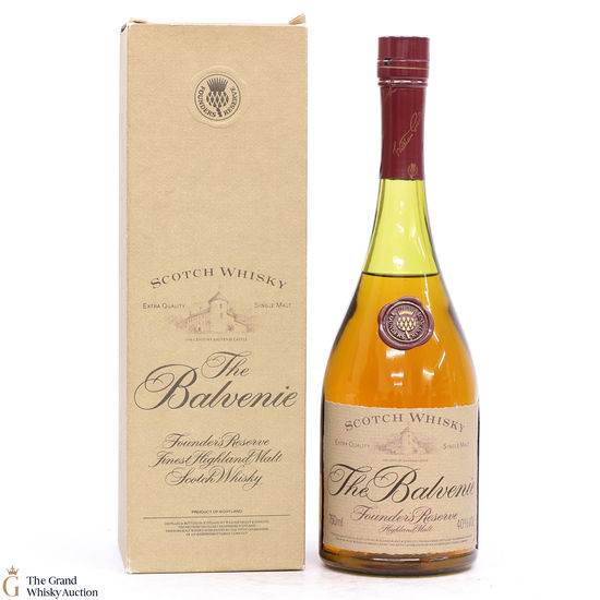 Balvenie - Founder's Reserve 75cl Cognac Bottle