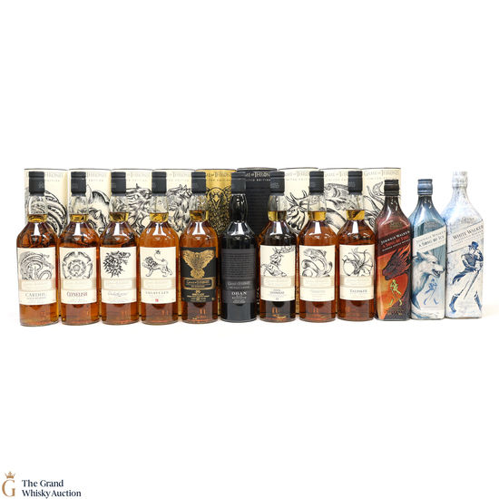 Game of Thrones - Limited Editions (10 x 70cl, 1 x 75cl & 1 x 1L)