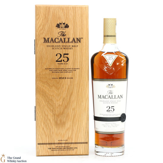 Macallan - 25 Year Old - Sherry Oak - 2023