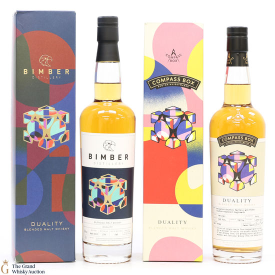 Bimber & Compass Box Duality Blend (2 x 70cl)