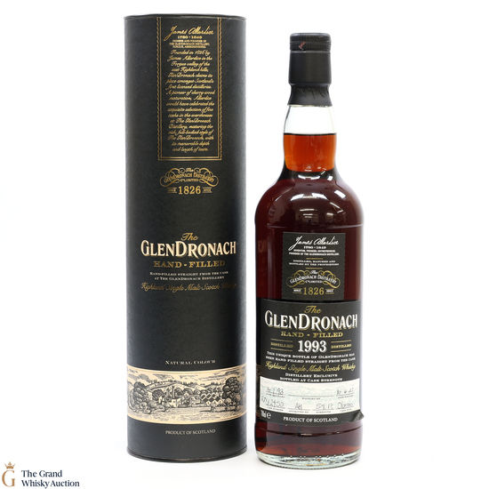Glendronach - 29 Year Old 1993 Hand Filled Cask Strength Oloroso #2450