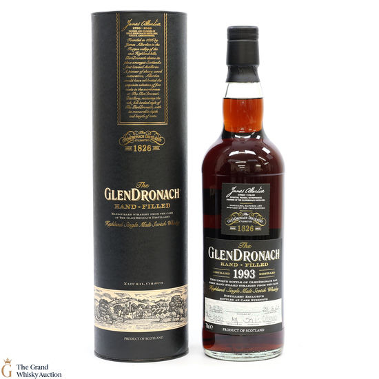 Glendronach - 29 Year Old 1993 Hand Filled Cask Strength Oloroso #2450