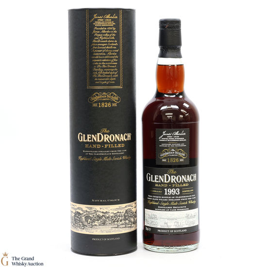 Glendronach - 29 Year Old 1993 Hand Filled Cask Strength Oloroso #2450