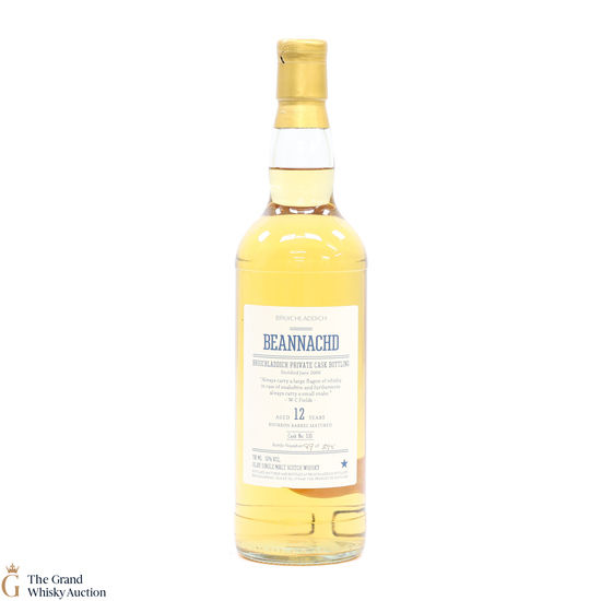 Bruichladdich - 12 Year Old - Private Cask #530 - Beannachd