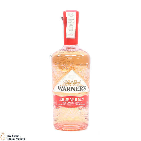 Warner's - Rhubarb Gin 2018 - Falls Farm
