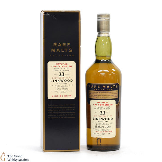 Linkwood - 23 Year Old - Rare Malts (61.2%) 75cl Linkwood - 23 Year Old - Rare Malts (61.2%) 75cl