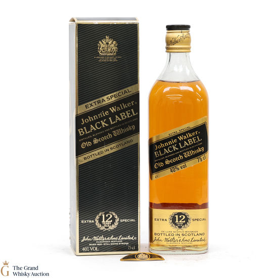 Johnnie Walker - 12 Year Old - Black Label 75cl