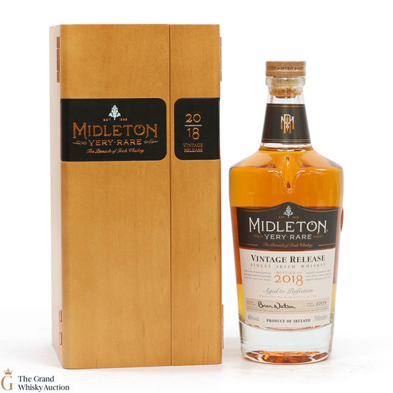 Midleton - Very Rare - 2018 Vintage Release - Irish Whiskey
