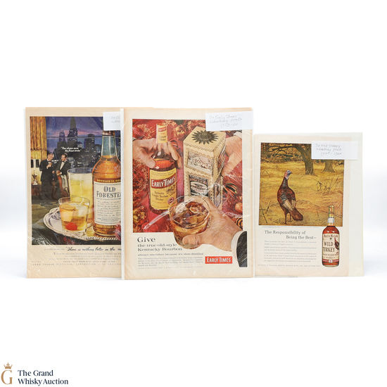 Assorted Advertising Prints 1950s-1960s