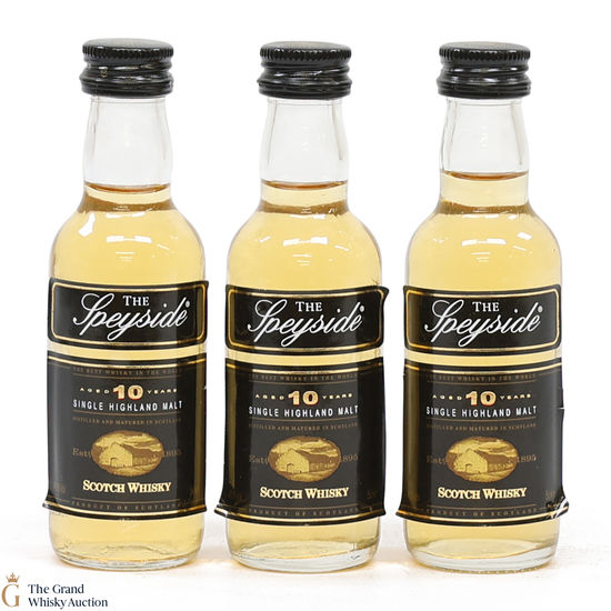 Speyside - 10 Year Old 1990 (3 x 5cl)