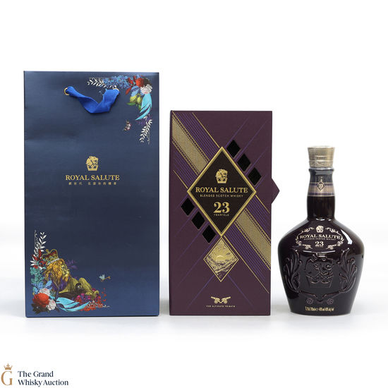 Royal Salute - 23 Year Old Blend (Taiwan Special) + Bag