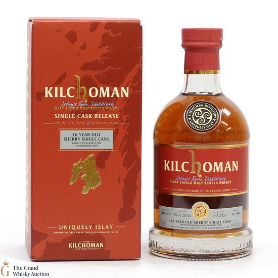 Kilchoman - 16 Year Old - Sherry Single Cask #334/2006 - The Distillery Shop
