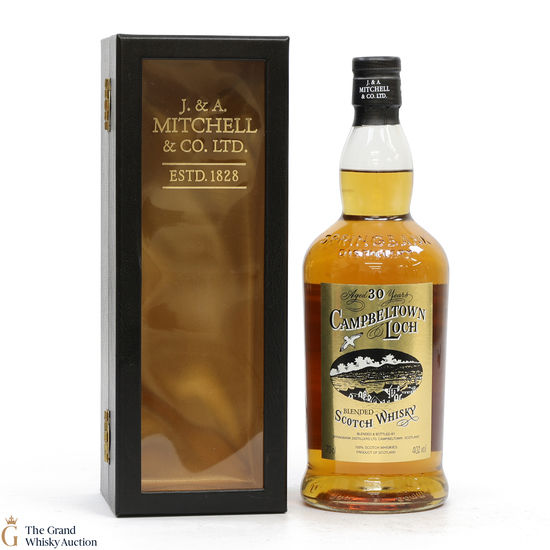 Campbeltown Loch - 30 Year Old Blended Whisky J&A Mitchel