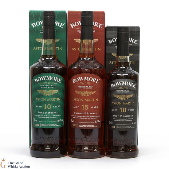 Bowmore - Aston Martin - Edition 7,8 & 9