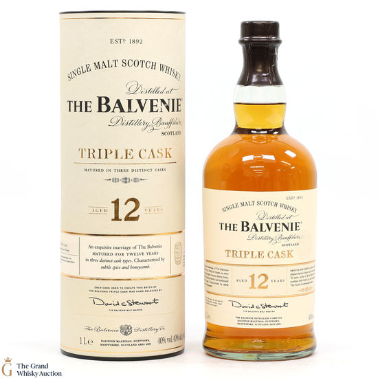 Balvenie - 12 Year Old - Triple Cask (1L)