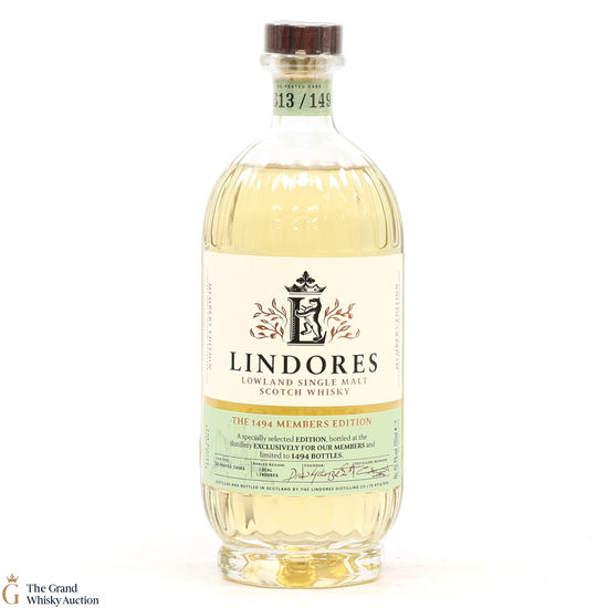 Lindores Abbey - 1494 Members Edition - Ex-Peated Casks