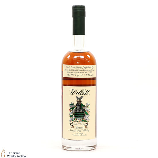 Willett Family Estate - 7 Year Old Single Barrel Rye #2111 - Hedonism Wines Exclusive