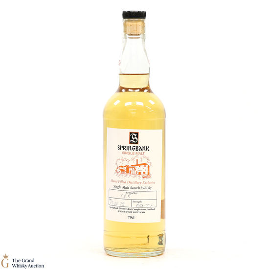 Springbank - 2023 Hand Filled Distillery Exclusive 59.2%