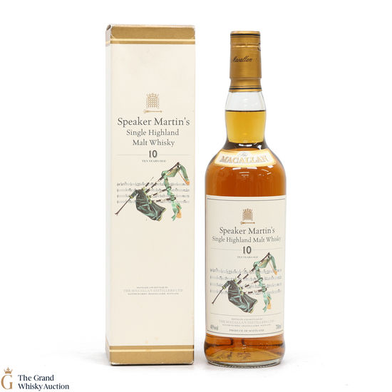 Macallan - 10 Year Old - Speaker Martin's