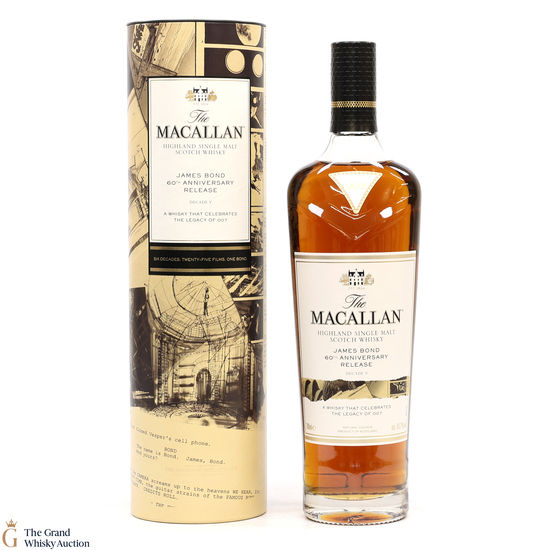 Macallan - James Bond 60th Anniversary - Decade V