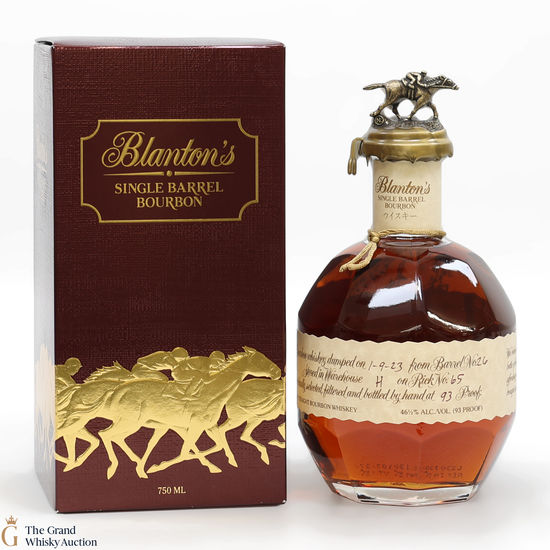 Blanton's - Single Barrel - Dumped 2023 / Japanese Import (75cl)