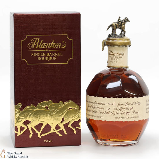 Blanton's - Single Barrel - Dumped 2023 / Japanese Import (75cl)