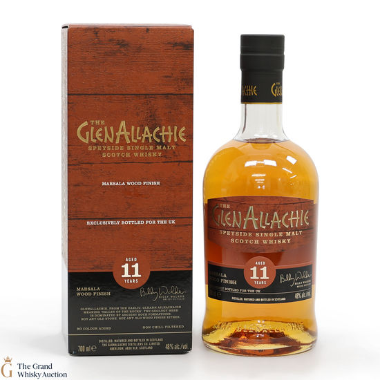 GlenAllachie - 11 Year Old - Marsala Wood Finish - UK Exclusive