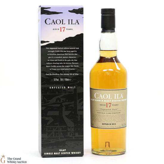 Caol Ila - 17 Year Old - Unpeated - 2015 Release