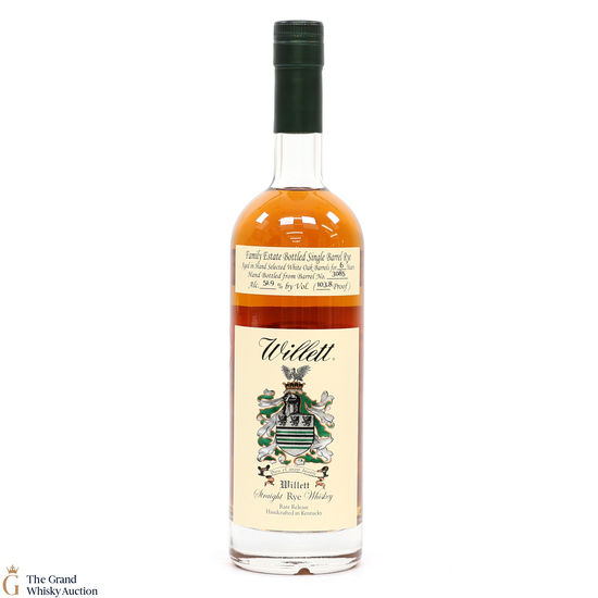 Willett Family Estate - 6 Year Old Single Barrel Rye #3085 - Berry Bros & Rudd