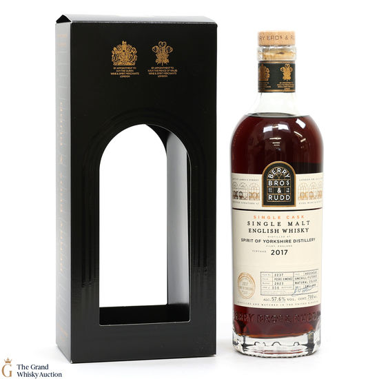 Spirit of Yorkshire - 2017 Vintage - Single Cask #2237 Berry Bros & Rudd