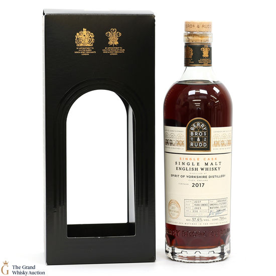 Spirit of Yorkshire - 2017 Vintage - Single Cask #2237 Berry Bros & Rudd