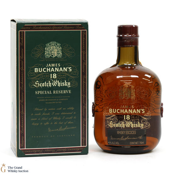 Buchanan's - 18 Year Old - Special Reserve (75cl)