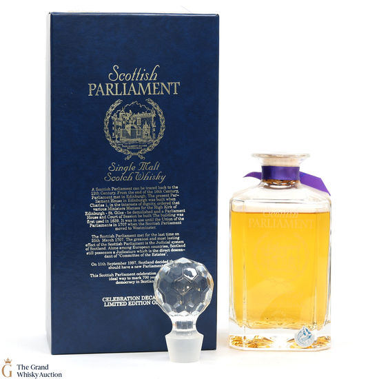 Scottish Parliament - Celebration Decanter
