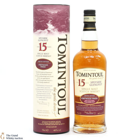 Tomintoul - 15 Year Old - Portwood Finish - Limited Edition
