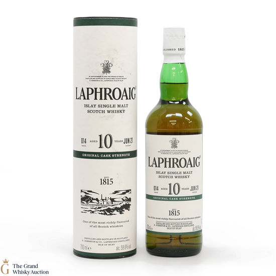 Laphroaig - 10 Year Old - Original Cask Strength Batch #014