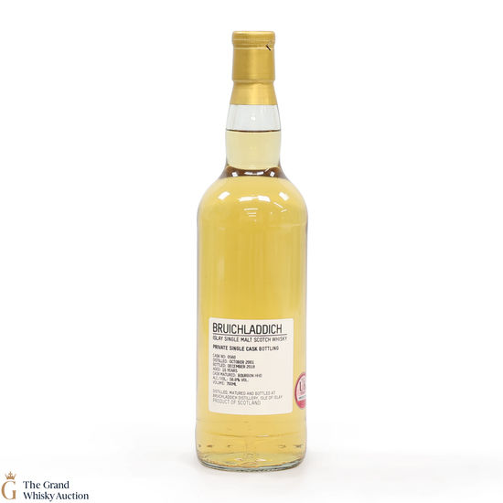 Bruichladdich - 15 Year Old 2001 #560 Bourbon Hogshead Private Cask