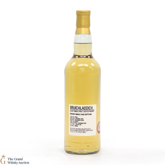 Bruichladdich - 15 Year Old 2001 #560 Bourbon Hogshead Private Cask