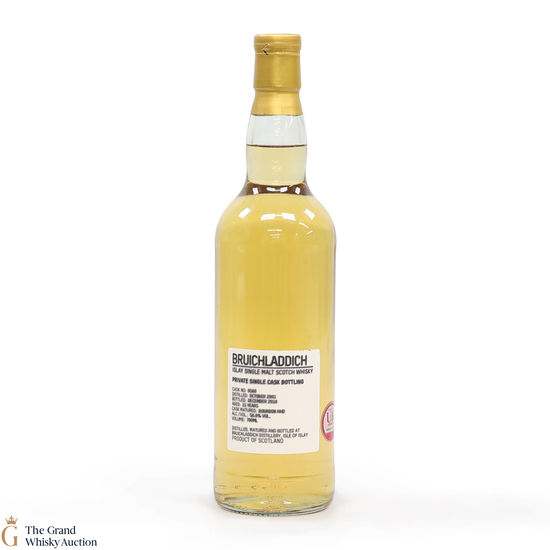 Bruichladdich - 15 Year Old 2001 #560 Bourbon Hogshead Private Cask